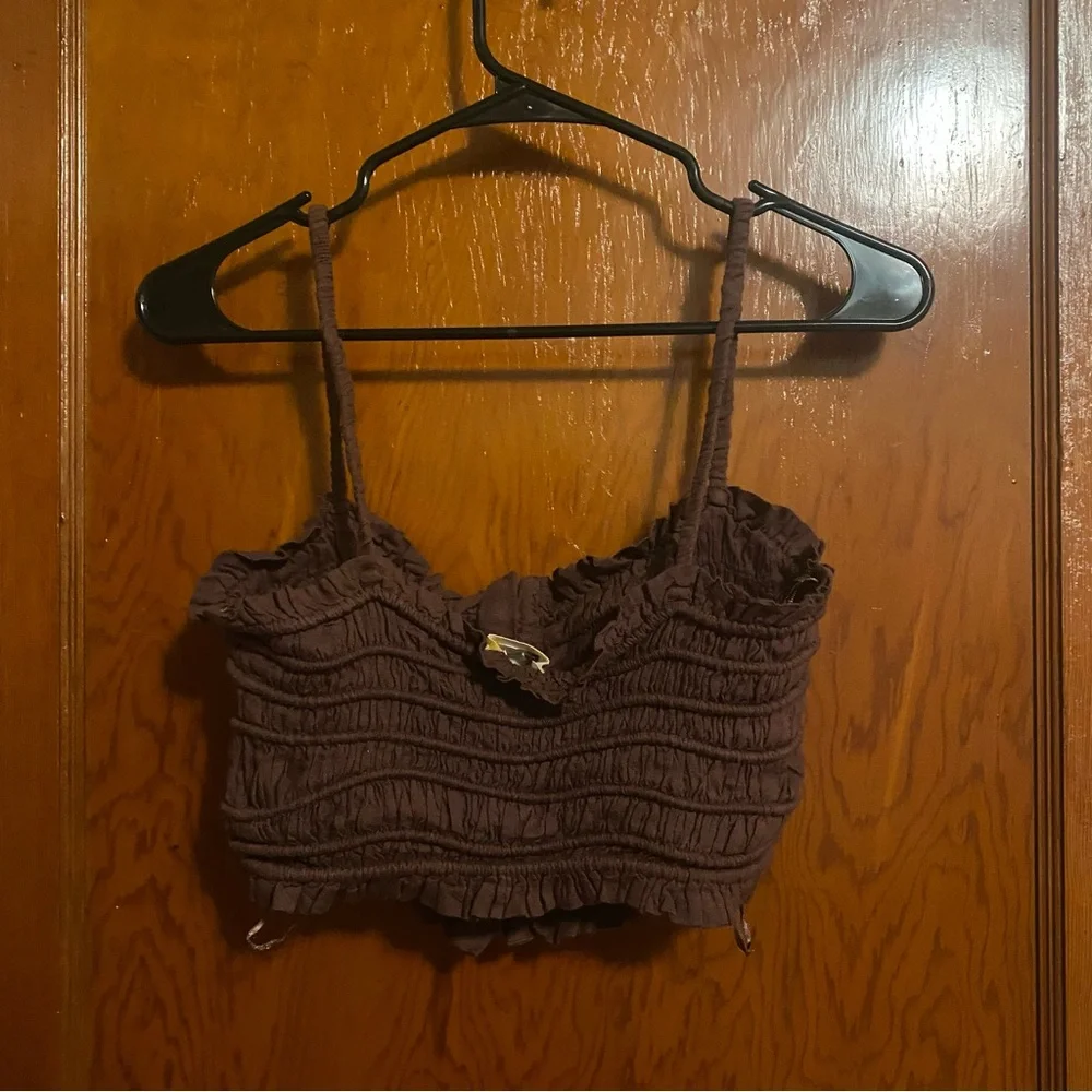 UO brown crop top - Picture 4 of 6